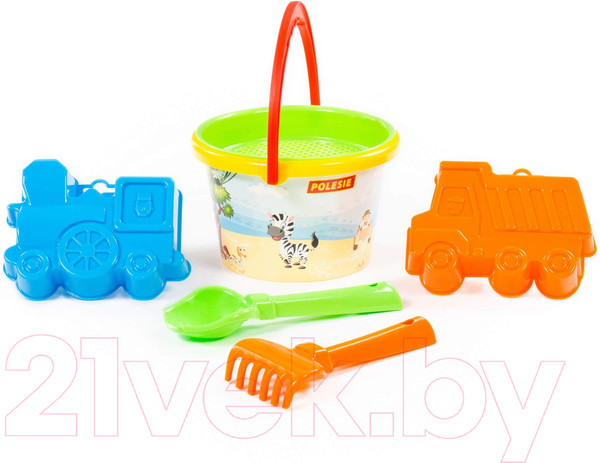 Изображение товара Набор игрушек для песочницы Полесье №252 / 3543