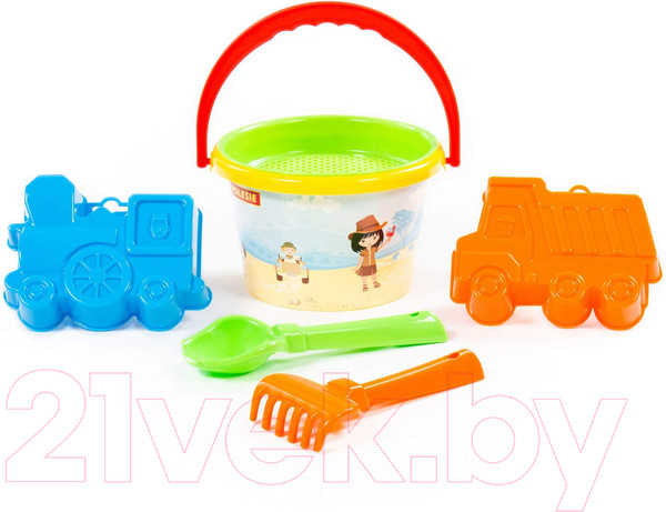 Изображение товара Набор игрушек для песочницы Полесье №252 / 3543