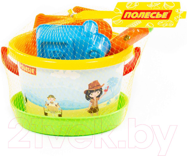 Изображение товара Набор игрушек для песочницы Полесье №252 / 3543