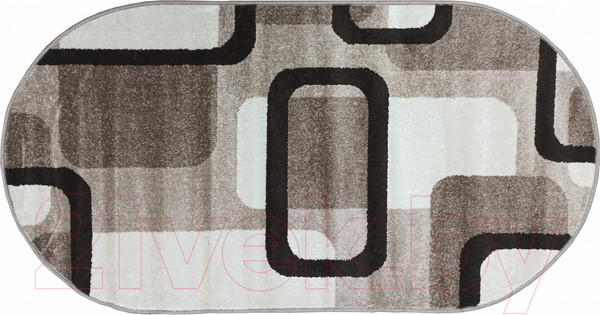 Изображение товара Ковер Витебские ковры Эспрессо овал f1347z7 (2x3)