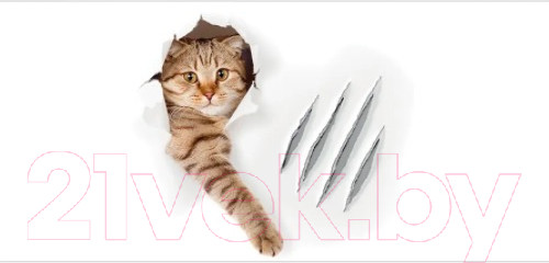 Изображение товара Корзина для белья JoyArty Кот с царапиной / gaba_31202_L