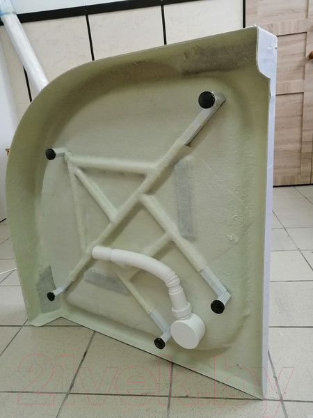 Изображение товара Душевой поддон PELICAN T90RD 90x90x14 (с сифоном)