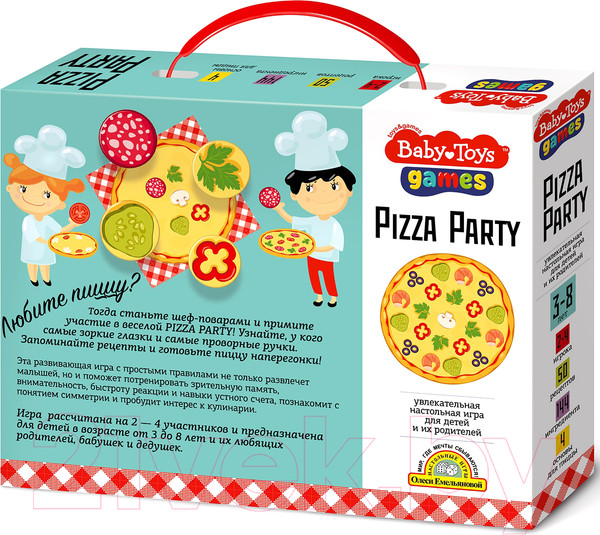 Изображение товара Настольная игра Baby Toys Pizza Party / 04191