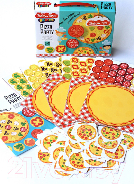 Изображение товара Настольная игра Baby Toys Pizza Party / 04191