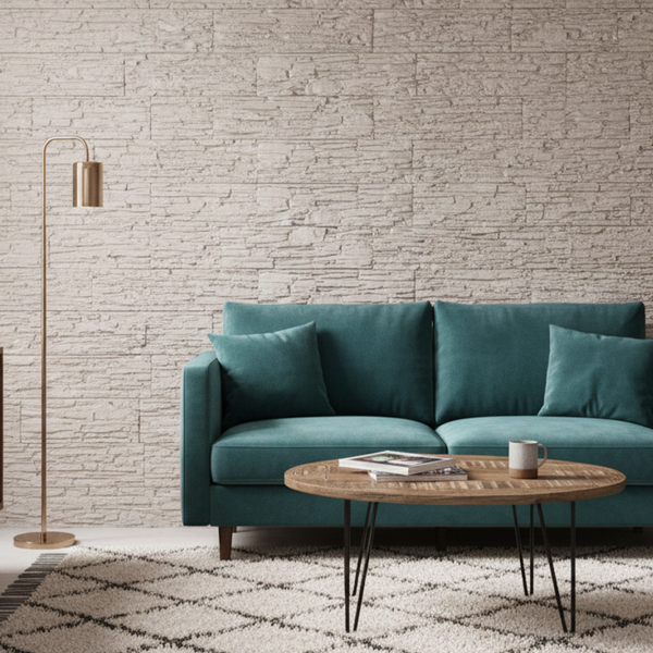 Изображение товара Декоративный камень бетонный РуБелЭко Сланец СЛ-003 (бежевый)