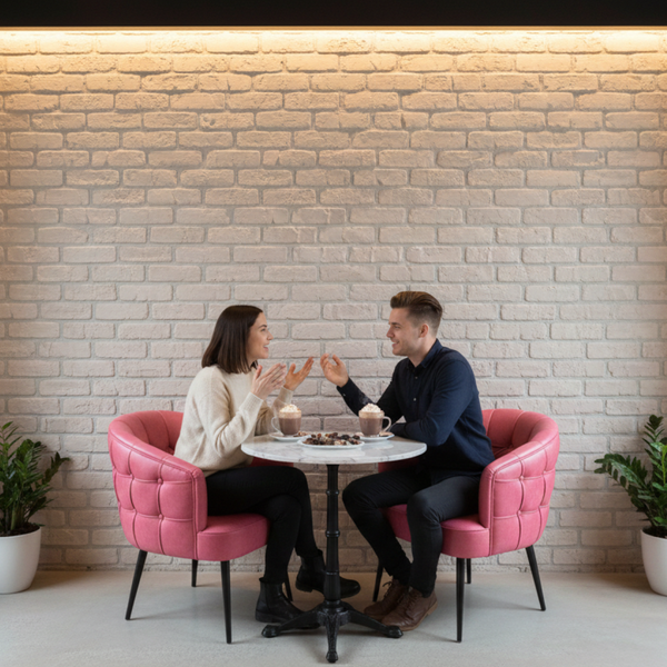 Изображение товара Декоративный камень бетонный РуБелЭко Кирпич Средневековый КС-002 (слоновая кость)