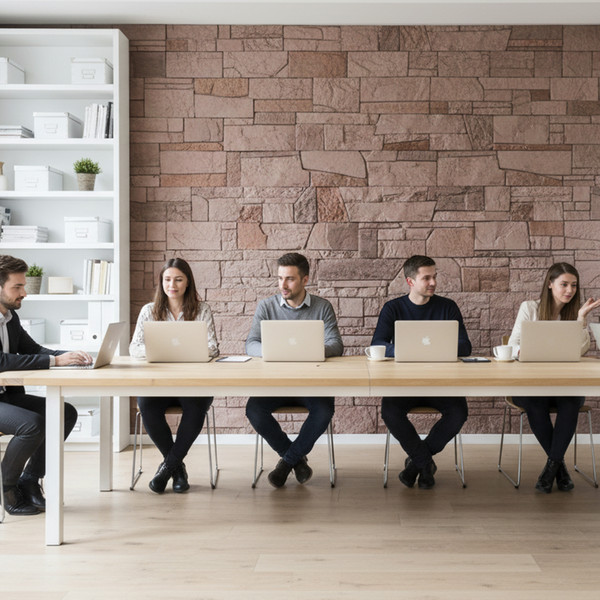 Изображение товара Декоративный камень бетонный РуБелЭко Доломит ДЛ-003 (бежевый с тонировкой)