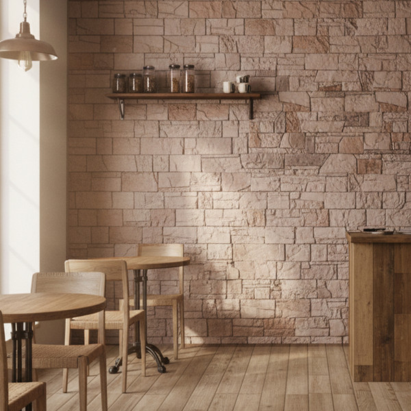 Изображение товара Декоративный камень бетонный РуБелЭко Доломит ДЛ-003 (бежевый с тонировкой)