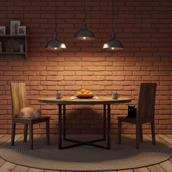 Изображение товара Декоративный камень бетонный РуБелЭко Кирпич вулканический КВ-004 (красный с тонировкой)