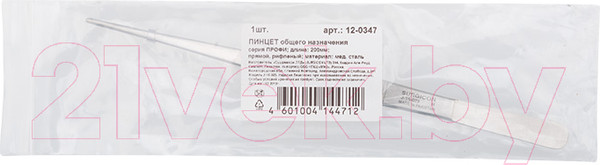 Изображение товара Пинцет монтажный Rexant Профи 12-0347