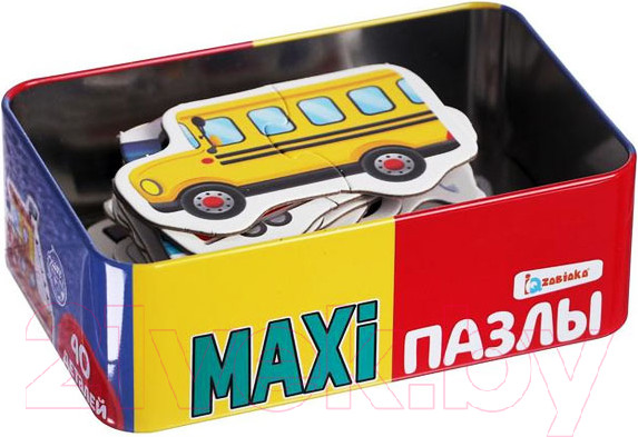 Изображение товара Набор пазлов Puzzle Time Веселый транспорт Макси-пазлы / 4868652 (29эл)