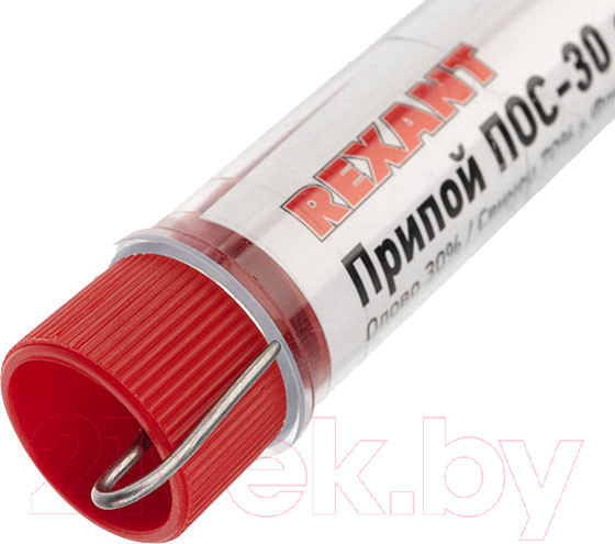 Изображение товара Припой Rexant 09-3099 (с канифолью)