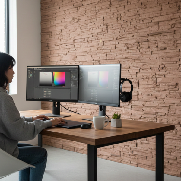 Изображение товара Декоративный камень бетонный РуБелЭко Спарта СП-009 (коричневый с тонировкой)