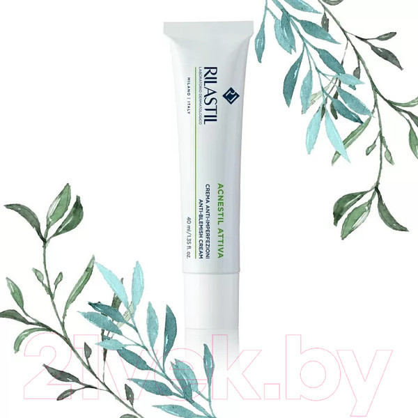 Изображение товара Крем для лица Rilastil Acnestil Attiva Для кожи с несовершенствами склонной к акне (40мл)