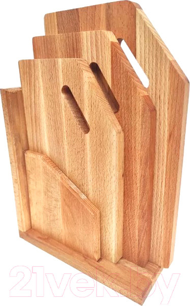 Изображение товара Набор разделочных досок Мамсиров 31-2 (3шт, бук)