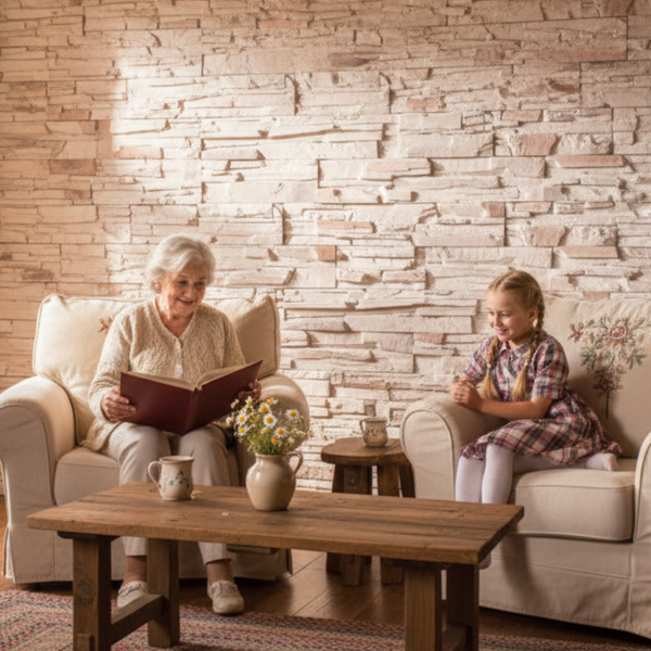 Изображение товара Декоративный камень бетонный РуБелЭко Спарта СП-008 (бежевый с тонировкой)