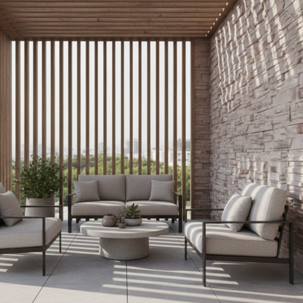 Изображение товара Декоративный камень бетонный РуБелЭко Спарта СП-008 (бежевый с тонировкой)