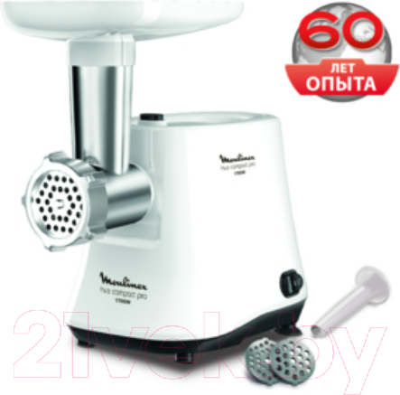 Изображение товара Мясорубка электрическая Moulinex ME301132