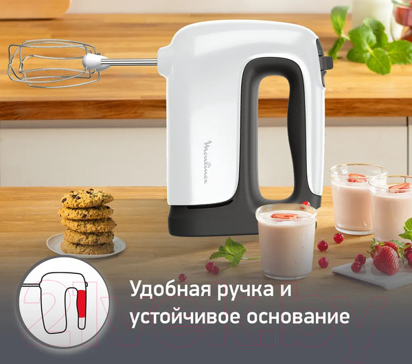 Изображение товара Миксер ручной Moulinex HM460110