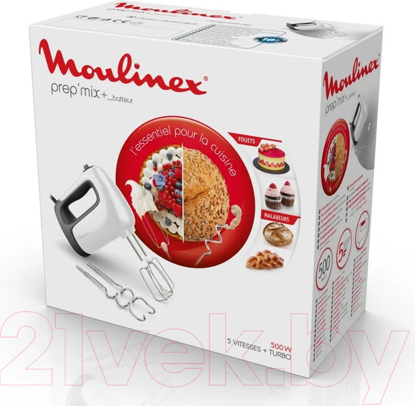 Изображение товара Миксер ручной Moulinex HM460110