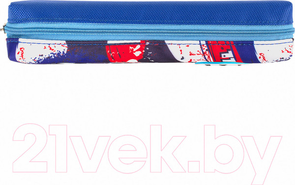 Изображение товара Пенал Юнландия Football / 270270  (синий)