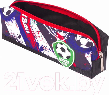 Изображение товара Пенал Юнландия Football / 270269 (черный)