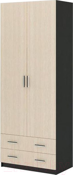 Изображение товара Шкаф Стендмебель Дуэт двухстворчатый (дуб белфорт/венге)
