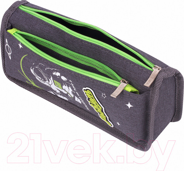Изображение товара Пенал Юнландия Cosmonaut / 270275 (серый)