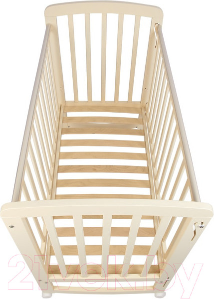 Изображение товара Детская кроватка Polini Kids Simple 304 / 0003109-03 (бежевый)