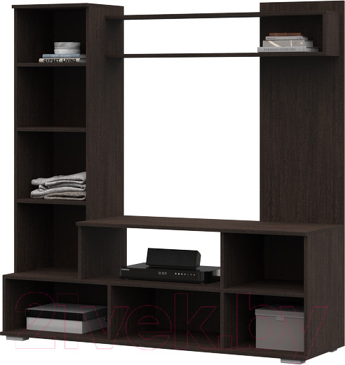 Изображение товара Стенка Стендмебель Лима (дуб белфорт/венге)