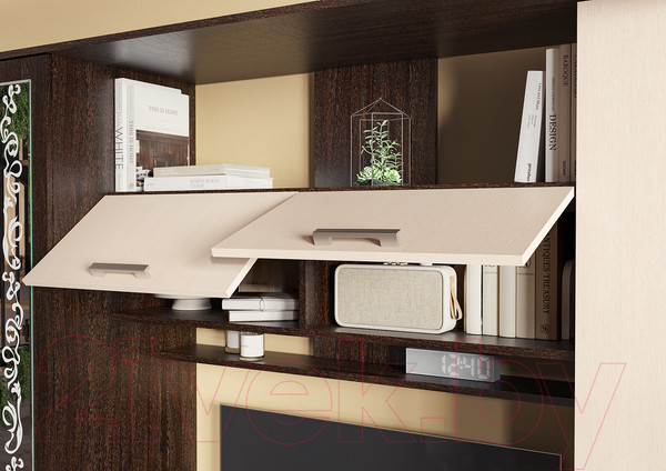 Изображение товара Стенка Стендмебель Софи (дуб белфорт/венге)