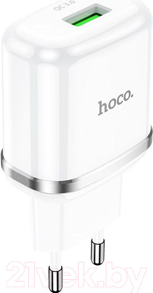 Изображение товара Зарядное устройство сетевое Hoco N3 / 6931474729354 (белый)