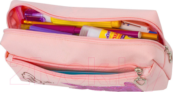 Изображение товара Косметичка Юнландия Зайка / 228988 (розовый)