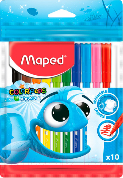 Изображение товара Фломастеры Maped Color Peps Ocean / 845724 (10шт)