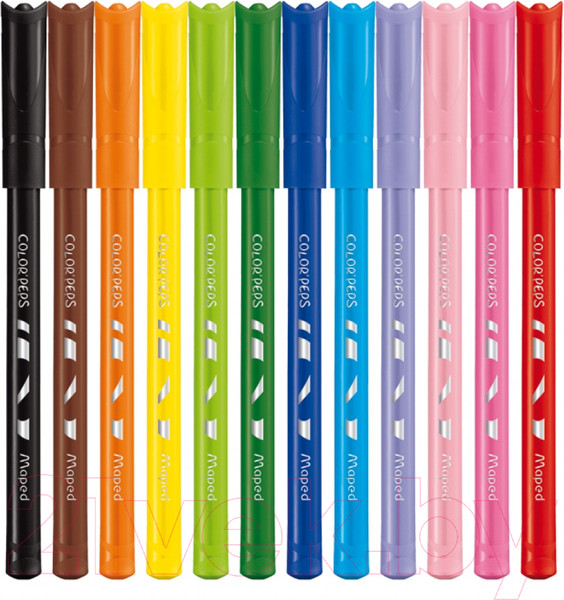 Изображение товара Фломастеры Maped Color Peps Ocean / 845720 (12шт)