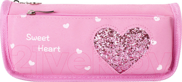 Изображение товара Косметичка Юнландия Heart / 270258 (розовый)