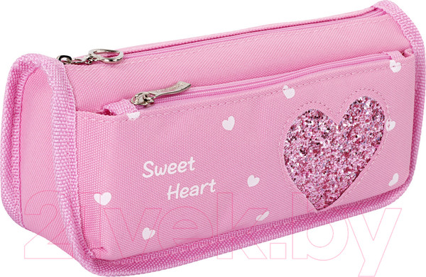 Изображение товара Косметичка Юнландия Heart / 270258 (розовый)