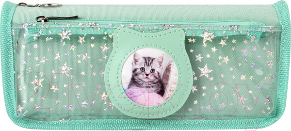 Изображение товара Косметичка Юнландия Kitty / 270262 (мятный)