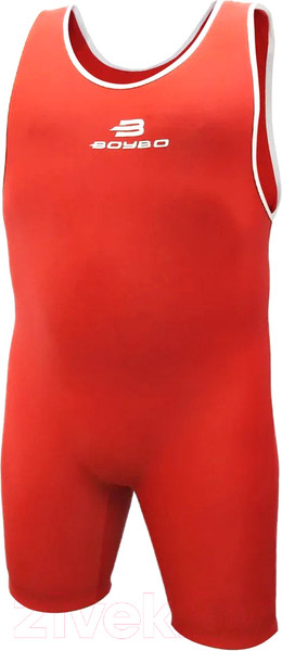Изображение товара Трико для единоборств BoyBo Одностороннее (2XL, красный)