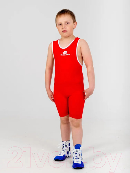 Изображение товара Трико для единоборств BoyBo Одностороннее (2XL, красный)