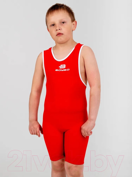 Изображение товара Трико для единоборств BoyBo Одностороннее (2XL, красный)