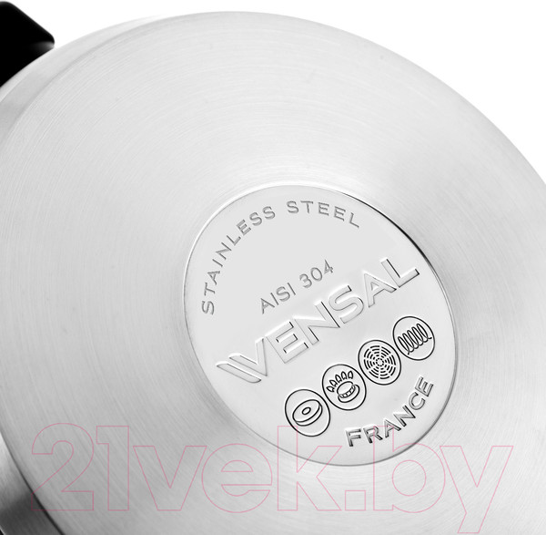 Изображение товара Набор кастрюль Vensal Velours Noir / VS1504