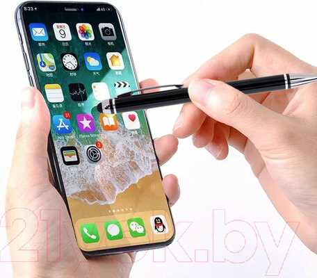 Изображение товара Ручка шариковая Sonnen Для смартфонов/планшетов / 141589 (черный)