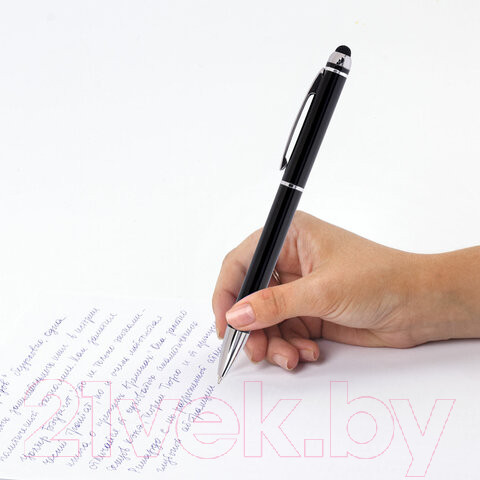 Изображение товара Ручка шариковая Sonnen Для смартфонов/планшетов / 141589 (черный)