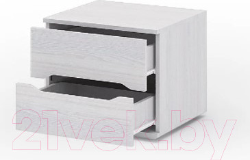 Изображение товара Прикроватная тумба Стендмебель Валенсия ТБ-011 (ясень анкор)