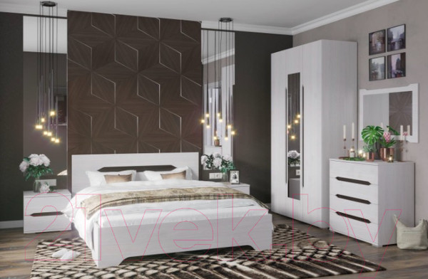 Изображение товара Шкаф Стендмебель Валенсия ШК-012 (ясень анкор)