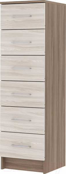 Изображение товара Комод Стендмебель Гармония КМ-602 (ясень шимо светлый/ясень шимо темный)