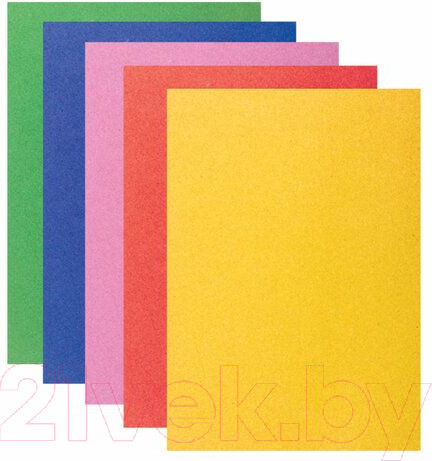 Изображение товара Набор цветной бумаги Пифагор 128971 (5л)