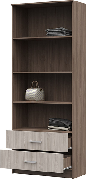 Изображение товара Шкаф Стендмебель Машенька ШК-202 (ясень шимо светлый/ясень шимо темный)