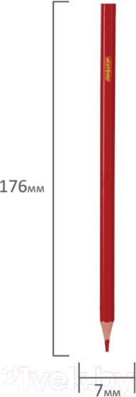 Изображение товара Набор цветных карандашей Пифагор Лесные Жители/ 181333 (6шт)